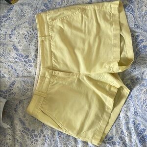J. Crew Light Yellow Shorts